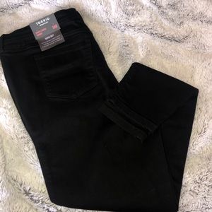 Black midfit super skinny Jean